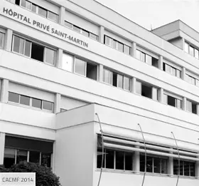 Hôpital privé Saint Martin à Pessac Centre Aquitain de Chirurgie Maxillo-Faciale à Bordeaux